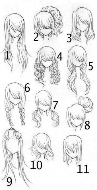Best Drawing Girl Tutorial Anime Hairstyles Ideas