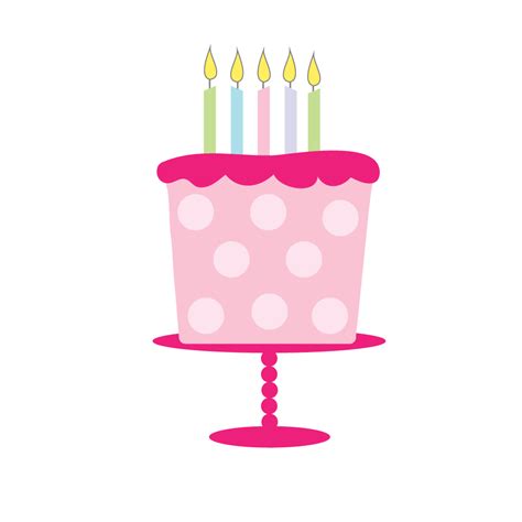 Free Birthday Cake Clipart For Craft Projects Websites Scrapbooking