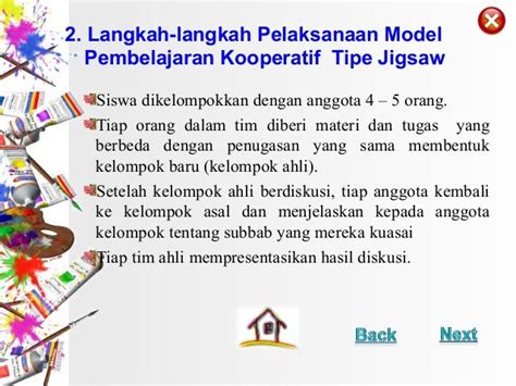 Model Pembelajaran Kooperatif Tipe Jigsaw