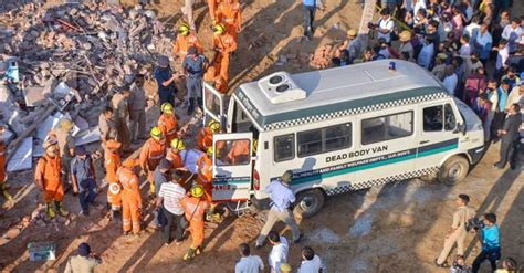 India 3 Feared Dead Several Trapped As 2 Buildings Collapse