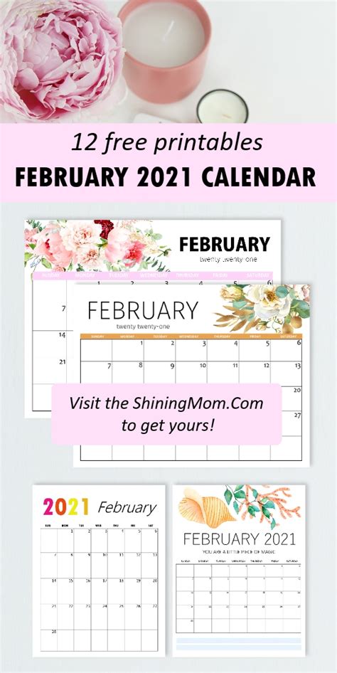 Just click print right from your browser. FREE Printable February 2021 Calendar: 12 Awesome Designs!