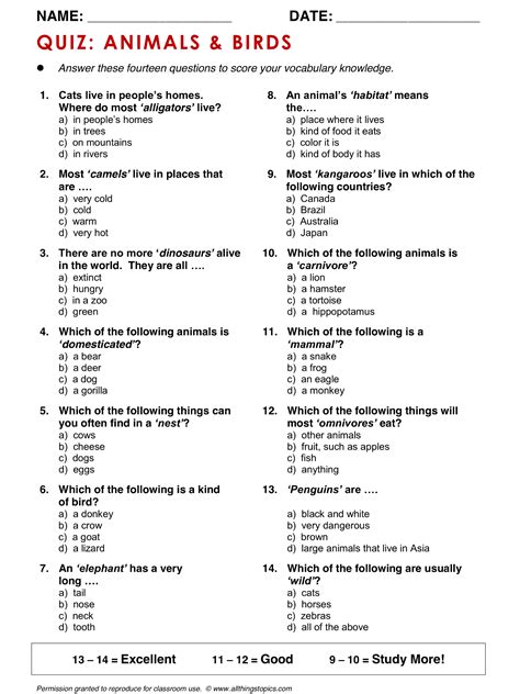 Animals and Birds, English, Learning English, Vocabulary, ESL, English