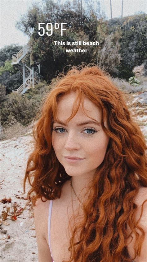 Ginger Hair Color Curly Ginger Hair Wavey Hair Red Hair Woman Beach