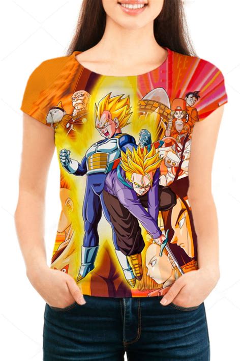 Dragon ball creator akira toriyama was initially supportive of the announcement of a live action adaptation and asked fans to treat the film as a different interpretation of his work, but after watching. Camiseta Babylook Feminina Dragon Ball Z Mod 02 no Elo7 ...