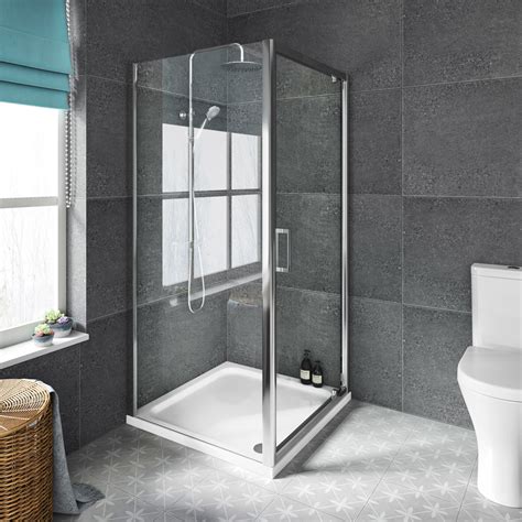 Learn how its done on this page. Mina 6mm Pivot Door with Side Panel | MyLife Bathrooms