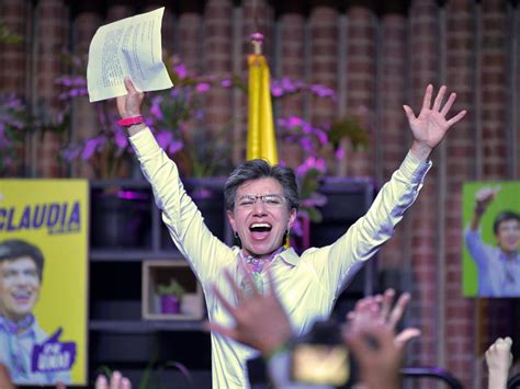 First Female Mayor Of Colombia’s Capital Marries Same Sex Partner The Independent The
