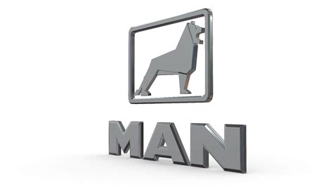 Man Logo 3d Model By 3dlogoman