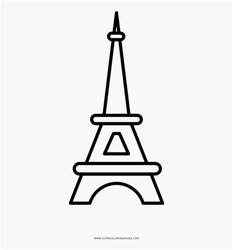 Free Printable Eiffel Tower Coloring Pages