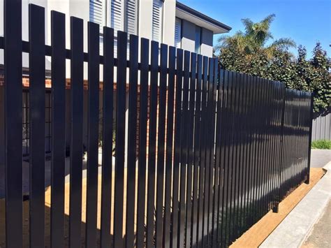 Black Aluminium Security Fencing Fencemakers