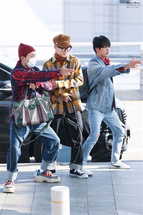 3 looks inspired by jimin's style. BTS's Airport Penalty Saga Continues At Gimpo Airport