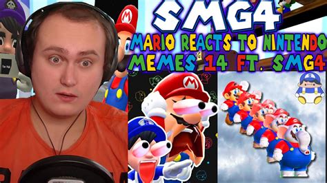 Smg4 Mario Reacts To Nintendo Memes 14 Ft Smg4 Reaction Youtube