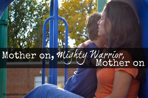 Mother On Mighty Warrior | Lisa-Jo Baker