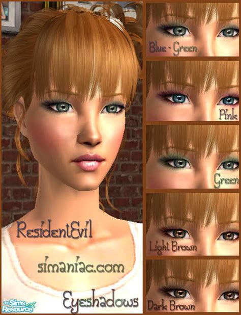 The Sims Resource Eyeshadow Set 08