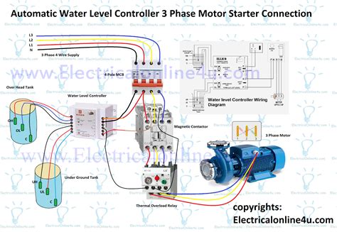 Water Pump Wiring Diagram Single Phase