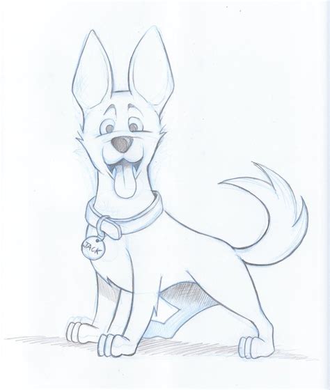 Kelpie Dog Sketch By Timmcfarlin On Deviantart Cartoon Dog Drawing