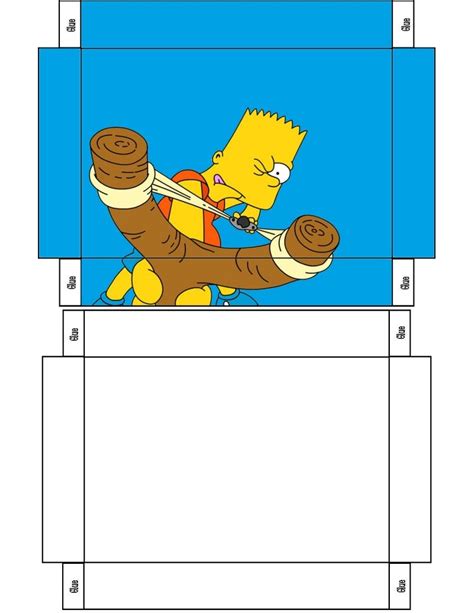 The Simpsons Bart Box Free To Use And Free To Share For Personal