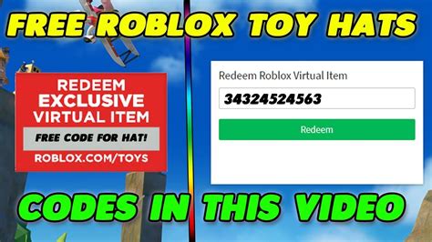Roblox.com Toys Redeem Code - unicfirsthere