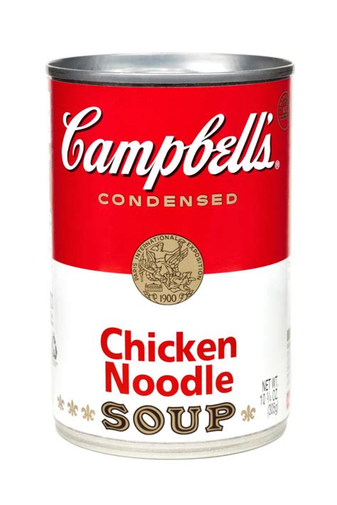Best served with cheese scones. Campbell's changes classic chicken noodle soup recipe - NY ...