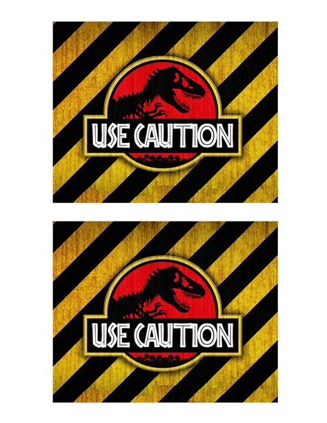 Jurassic World Free Printables