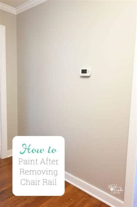 Stair lifts are installed onto the stair treads, not the wall. How to Paint After Removing Chair Rail