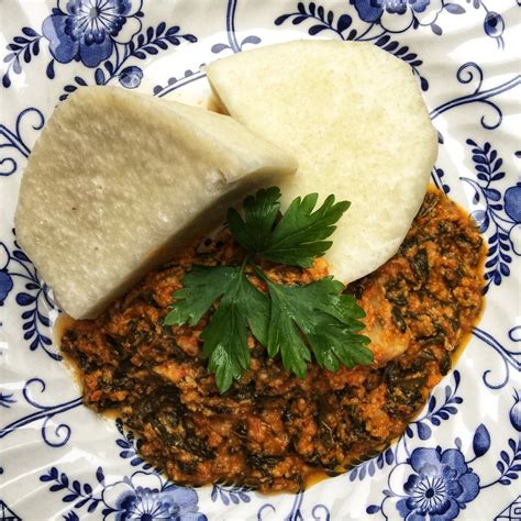 Egusi soup comes in different patterns and textures. The Vegan Nigerian: IYAN AND EGUSI SOUP | YAM AND EGUSI