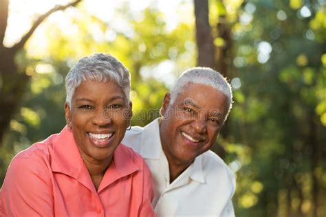 Mature African American Couple Stock Image Image Of Couple Happiness