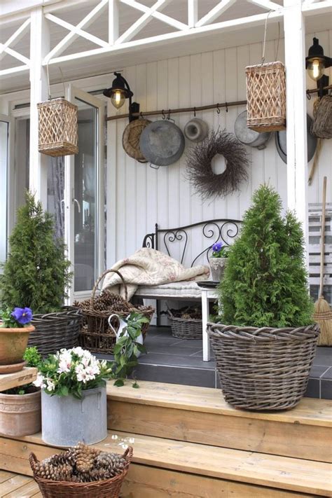 20 Amazing Farmhouse Rustic Porch Decor Ideas The Art In