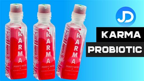 Karma Probiotic Water Strawberry Lemonade Review Youtube