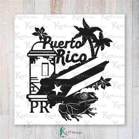 Puerto Rico Svg Puerto Rico Flag Svg Boricua Svg Puerto Rico Clipart