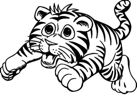 Tiger Ausmalbild
