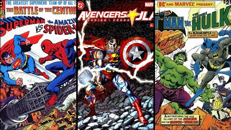The History Of Marvel And Dc Crossovers Youtube