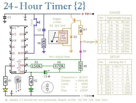 Timer Relay Circuit Diagram Wiring Diagram