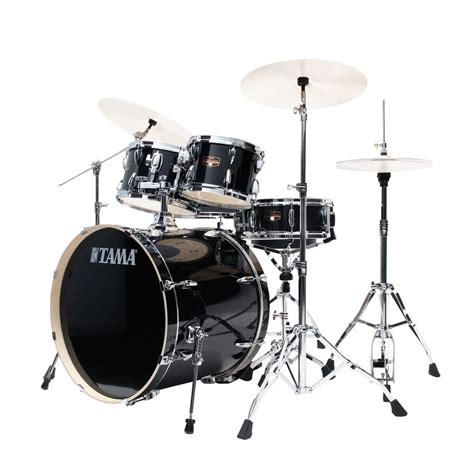 Tama Imperialstar 22 5pc Drum Kit Hairline Black At Gear4music