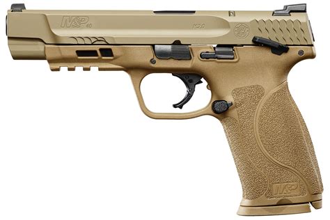 Smith And Wesson Mandp40 M20 40 Sandw Fde Centerfire Pistol With 5 Inch