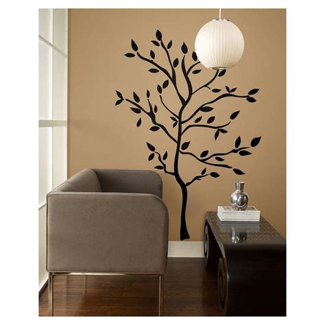 19 In Tree Branches Peel And Stick Wall Decals Rmk1317gm The Home Depot