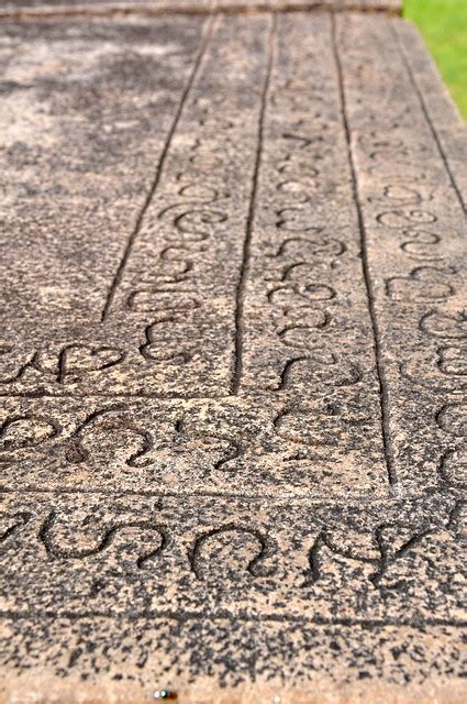 Sellipi Stone Writings Of Ancient Sri Lanka A Photo On Flickriver