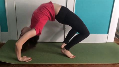 how to do a backbend tutorial youtube