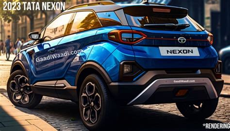 2023 Tata Nexon Facelift Updated Nexon Ev Launch Next Month