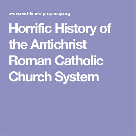 Pin On The Roman Catholic Deception