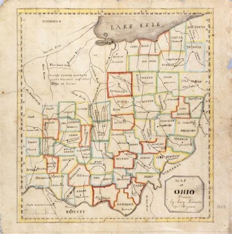 Ohio Map Ohio Map Ohio History Ohio County