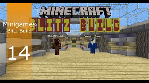 Minecraft Minigames Episode 14 Blitz Build New Minigame Youtube