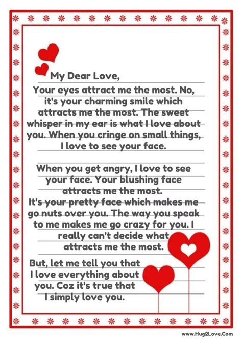 Romantic Love Letters For He Images Cute Love Quotes For Her
