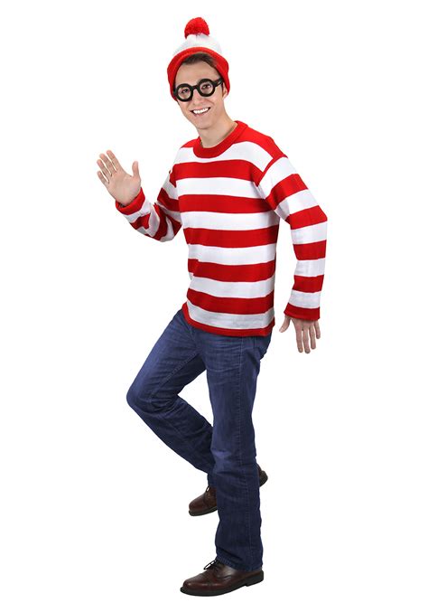 Who doesn't love where's waldo?. Deluxe Plus Size Where's Waldo Costume