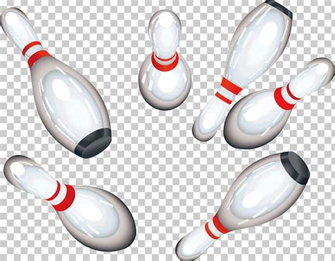 Bowling Pin Bowling Ball Png Clipart Background White Ball Black