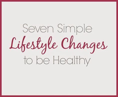 7 Simple Lifestyle Changes To Be Healthy Lou Lou Girls