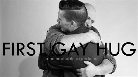 First Gay Hug A Homophobic Experiment First Kiss Video Youtube