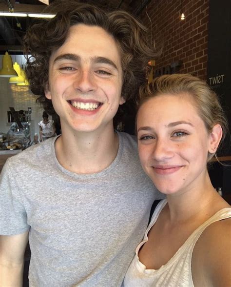 Pin By Ivy Rose On Timoth E Lili Reinhart Timothee Chalamet Timmy T