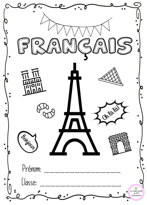 The Eiffel Tower Is Shown In Black And White With Words That Spell Out