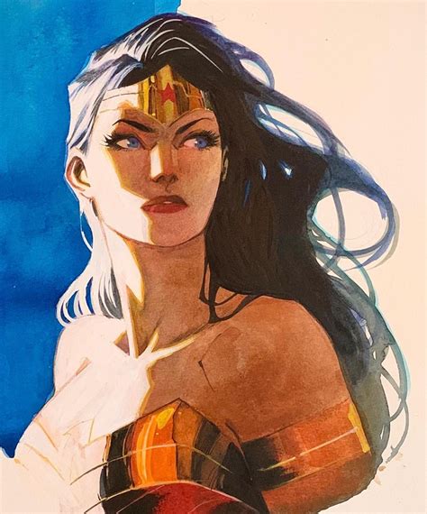 Dan Mora Chaves On Instagram “practicing Wonderwoman” Dc Comics Logo