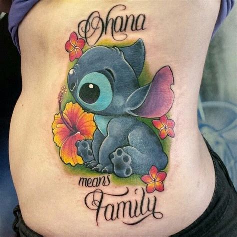 Stith Boceto Ohana Tattoo Disney Stitch Tattoo Stitch Tattoo